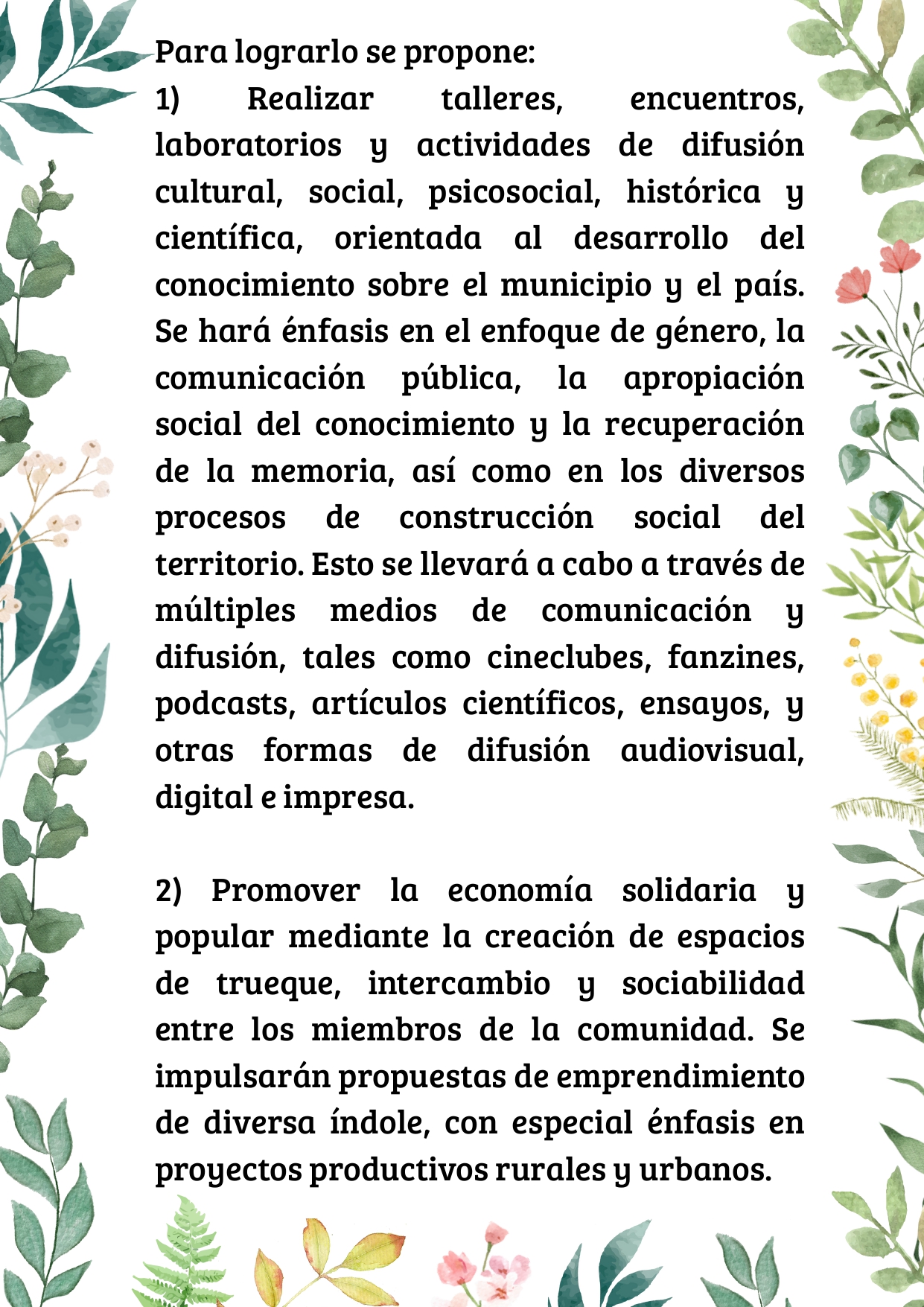 Página 4 de los estatutos