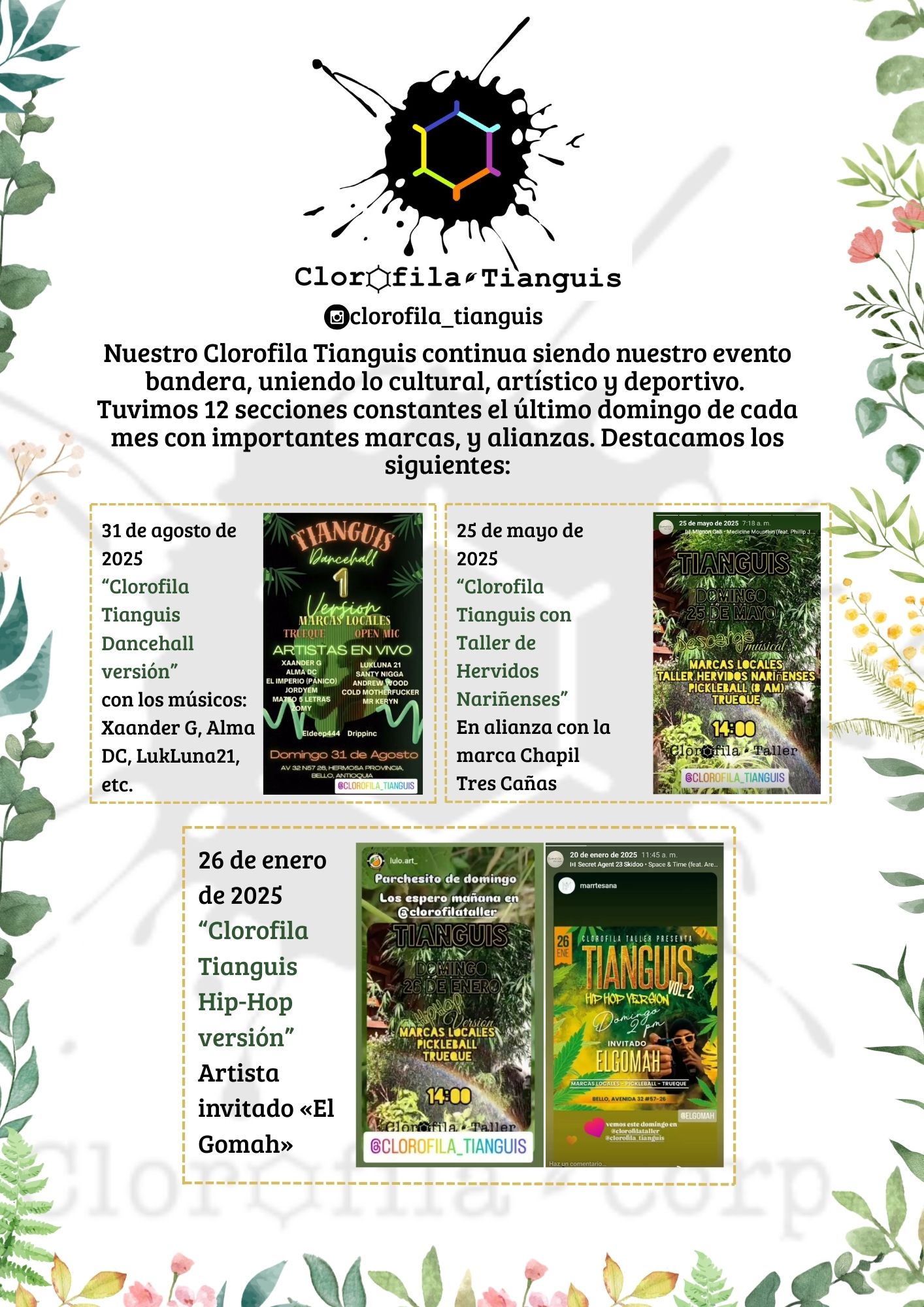 Página 4 del informe de gestión 2025