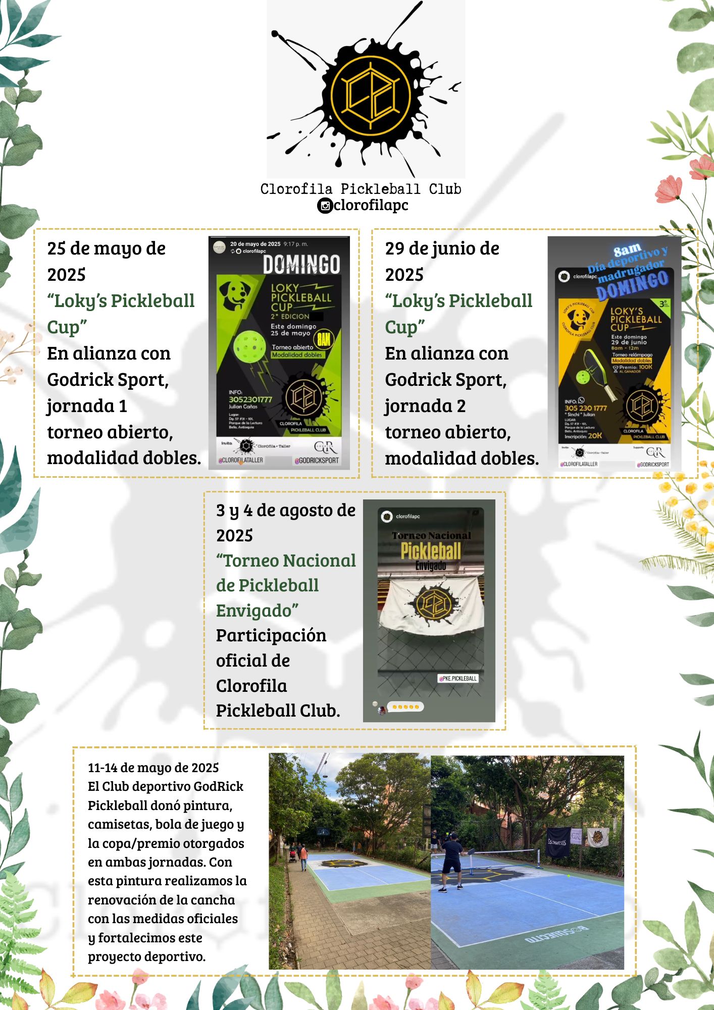 Página 6 del informe de gestión 2025